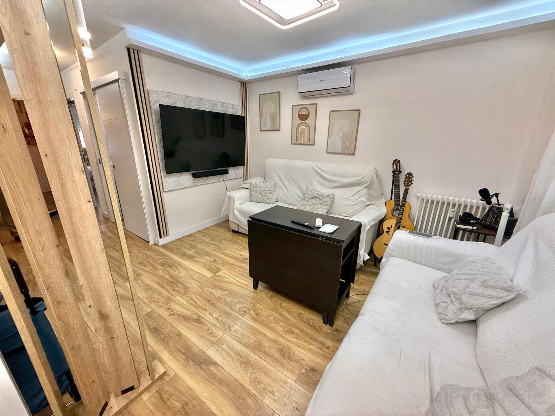 Piso exterior reformado en Madrid